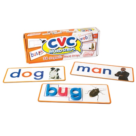 Junior Learning CVC Magnetic Word Strips 198